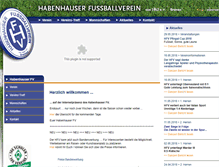Tablet Screenshot of habenhauserfv.de